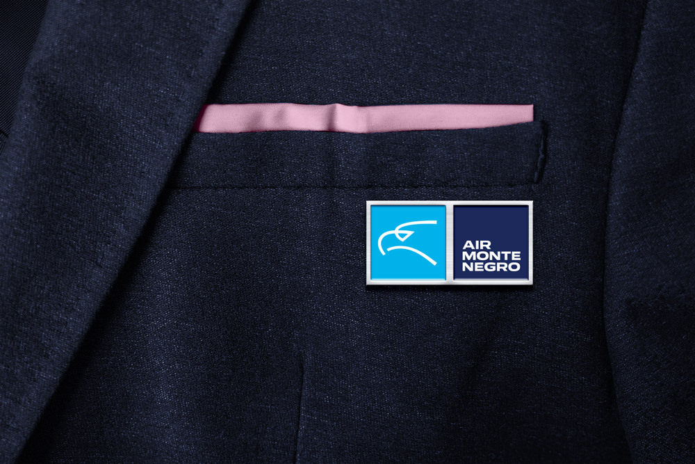 新黑山航空LOGO應用