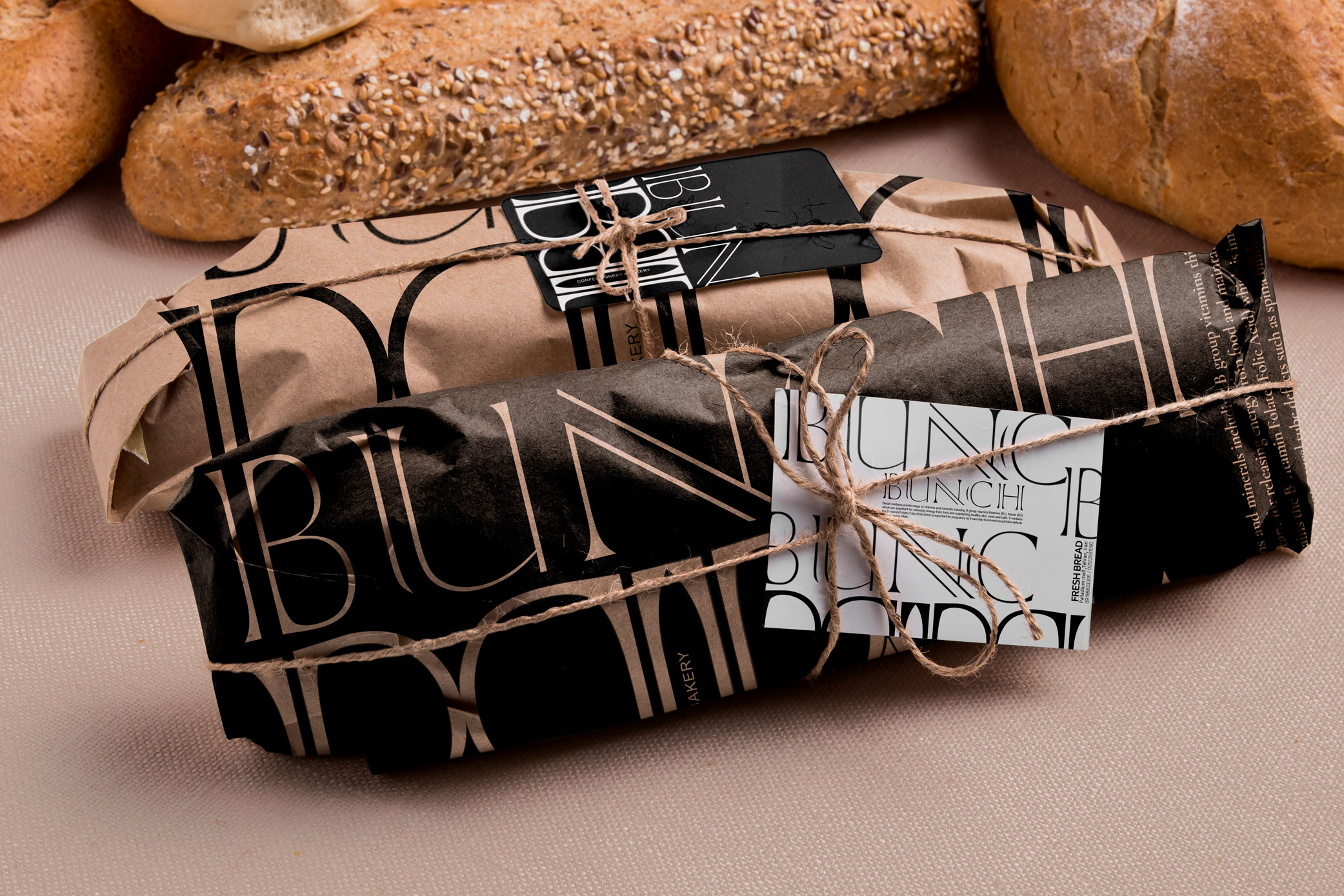 品牌包裝設(shè)計分享——Bunch Bakery